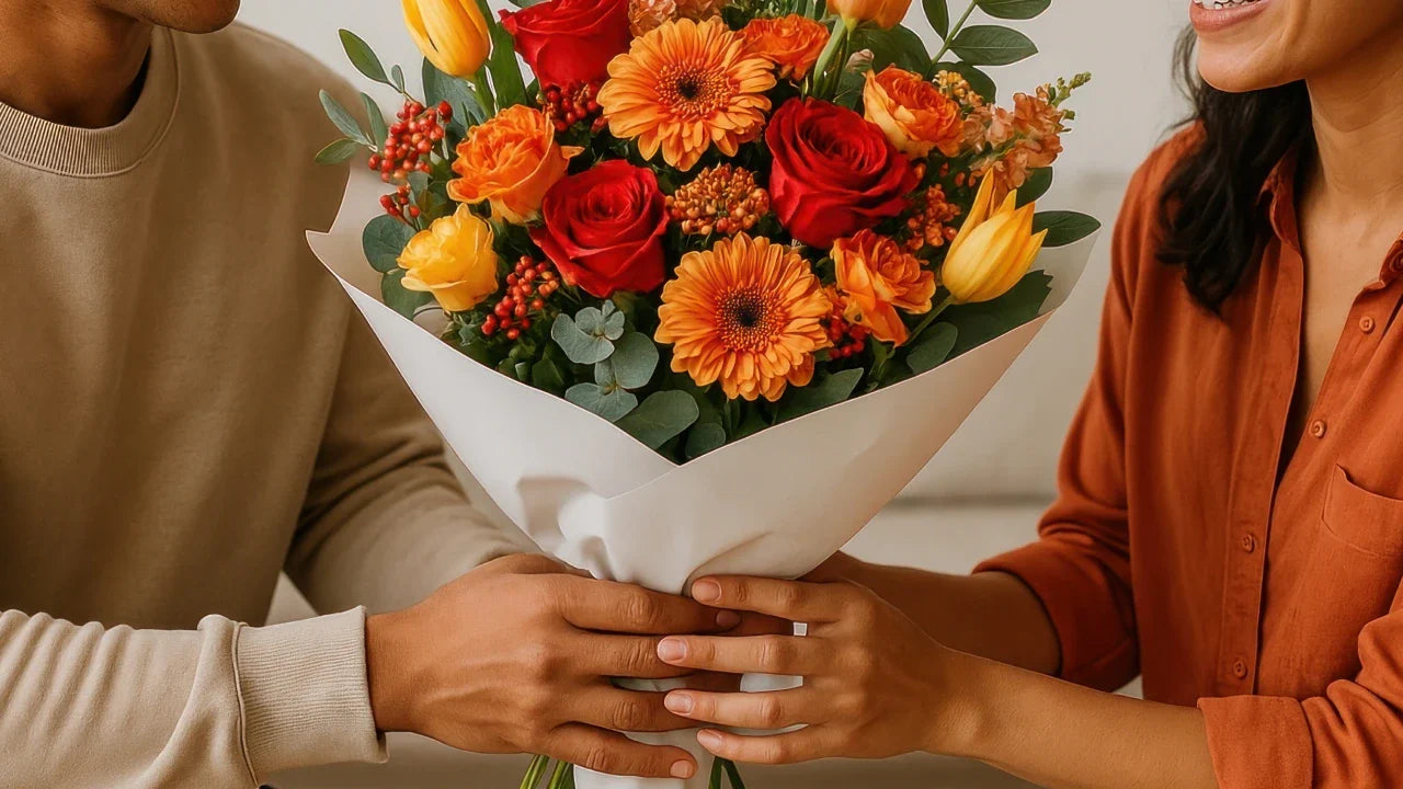 Acortando distancias: El poder emocional de regalar flores desde lejos