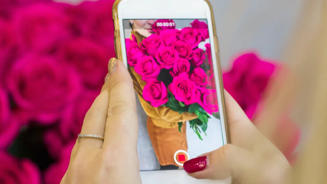 Cómo capturar la belleza de tu arreglo floral para Instagram