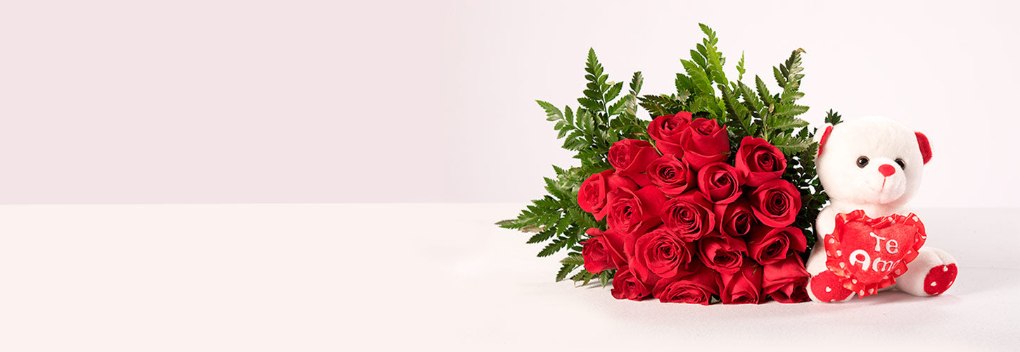 Rosas en cascada